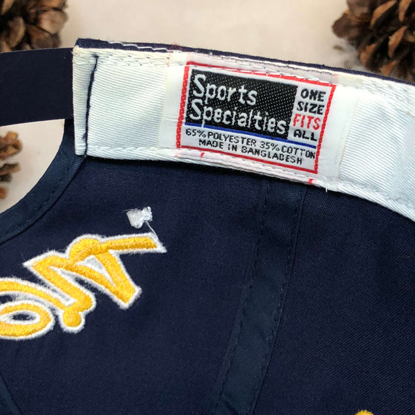 Vintage NBA Indiana Pacers Sports Specialties Backscript Twill Snapback Hat
