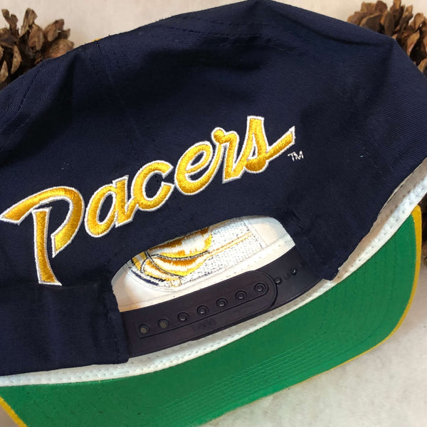 Vintage NBA Indiana Pacers Sports Specialties Backscript Twill Snapback Hat