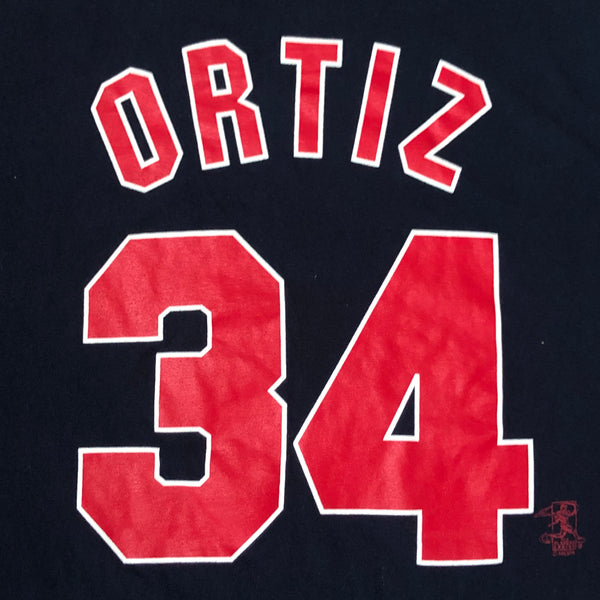 MLB Boston Red Sox David Ortiz Majestic Jersey T-Shirt (XL)