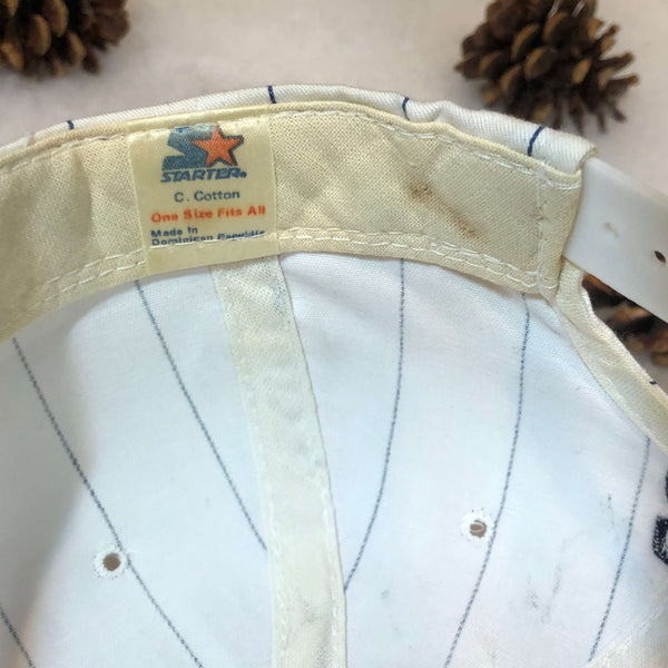 Vintage NCAA Georgetown Hoyas Starter Pinstripe Twill Snapback Hat