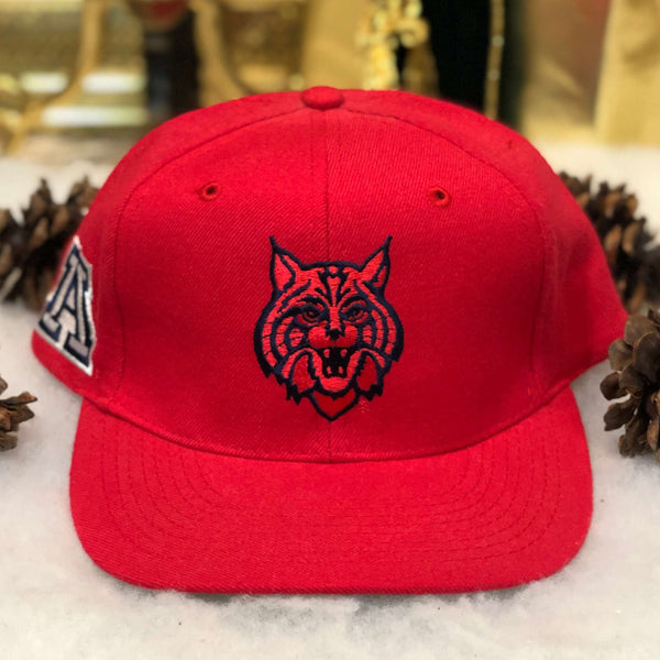 Vintage NCAA Arizona Wildcats American Needle Blockhead Wool Snapback Hat