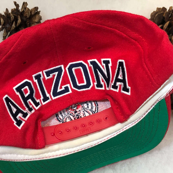 Vintage NCAA Arizona Wildcats American Needle Blockhead Wool Snapback Hat