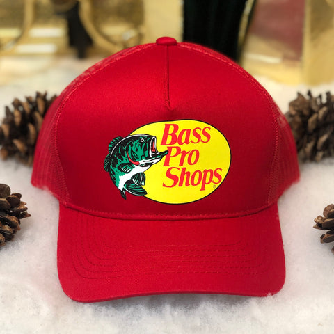 Bass Pro Shops Red Trucker Hat