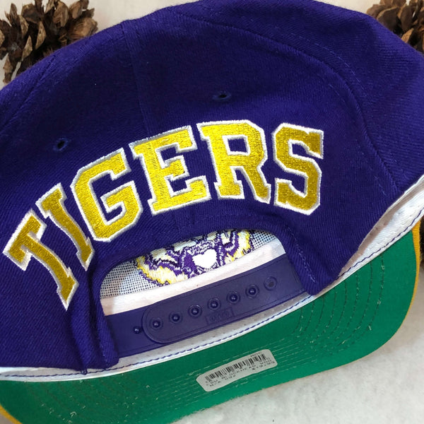 Vintage LSU Tigers American Needle Blockhead Wool Snapback Hat