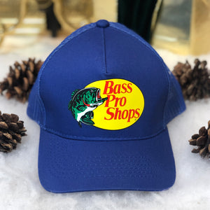 Bass Pro Shops Blue Trucker Hat