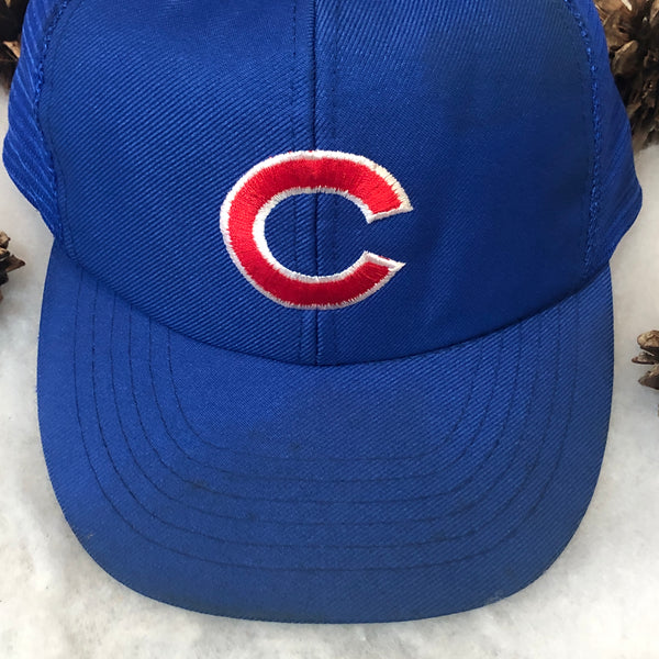 Vintage MLB Chicago Cubs Chicago Tribune Promo Annco Trucker Hat
