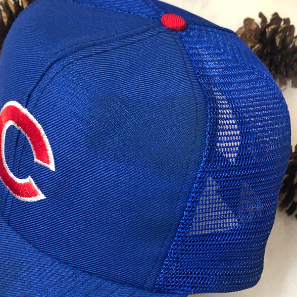 Vintage MLB Chicago Cubs Chicago Tribune Promo Annco Trucker Hat