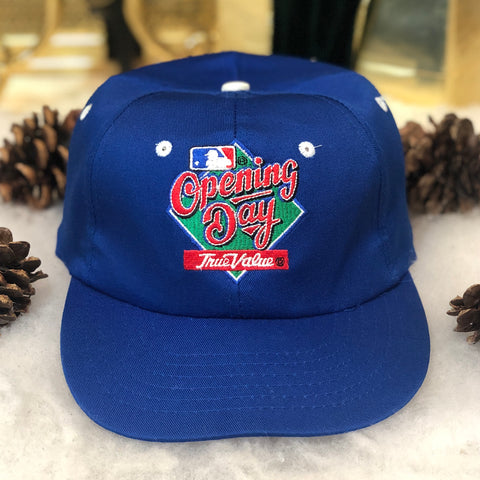 Vintage MLB Chicago Cubs Opening Day True Value Promo Snapback Hat