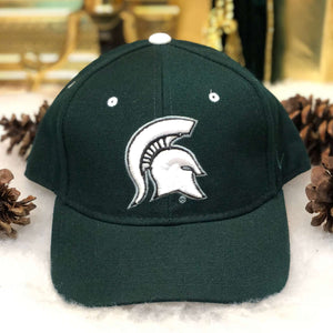 Vintage Deadstock NWOT NCAA Michigan State Spartans Zephyr Wool Fitted Hat 7 1/8