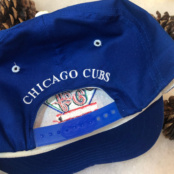Vintage MLB Chicago Cubs Opening Day True Value Promo Snapback Hat