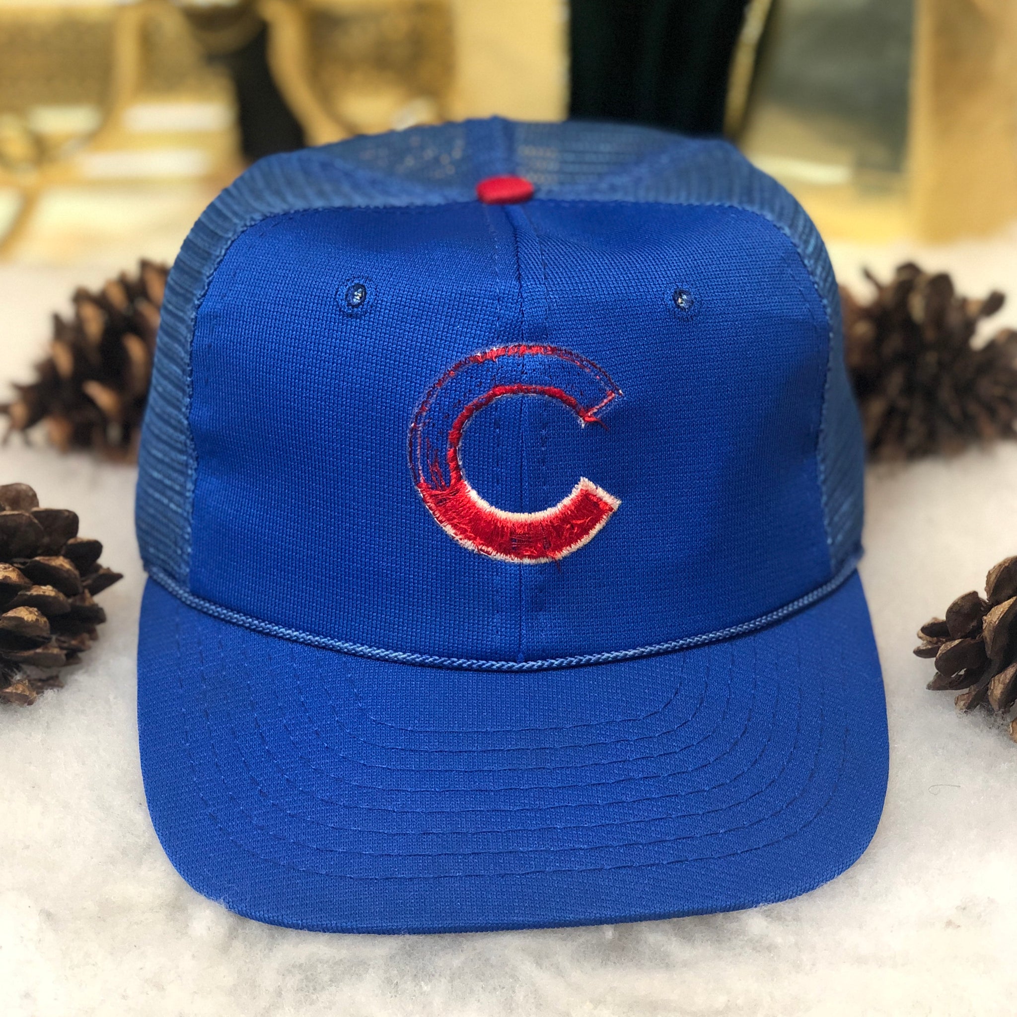 Vintage MLB Chicago Cubs Twins Enterprise Trucker Hat