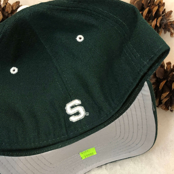 Vintage Deadstock NWOT NCAA Michigan State Spartans Zephyr Wool Fitted Hat 7 1/8