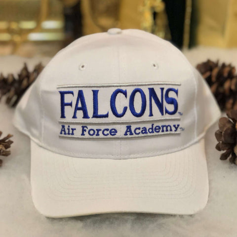 Vintage NCAA Air Force Falcons The Game Split Bar Twill Snapback Hat