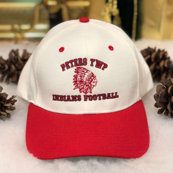 Peters Township Indians High School Football Wool Strapback Hat