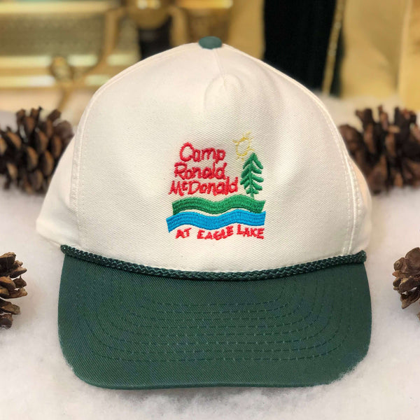 Vintage Camp Ronald McDonald at Eagle Lake Twill Snapback Hat