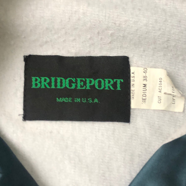 Vintage NCAA Georgia Tech Yellow Jackets Satin Bomber Jacket (M)