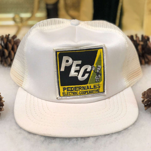 Vintage PEC Pedernales Electric Cooperative Trucker Hat