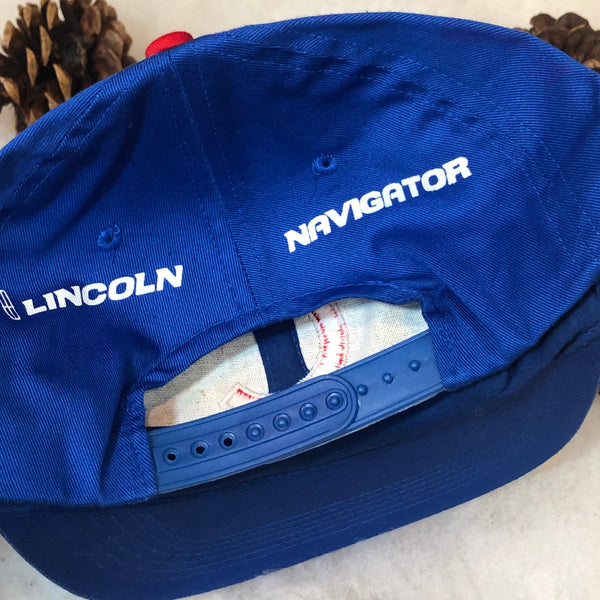 Vintage Deadstock NWT MLB Chicago Cubs Lincoln Navigator Promo Twill Snapback Hat