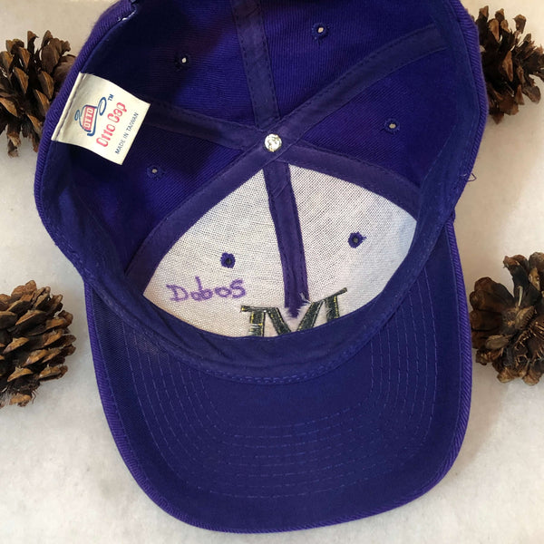 Vintage "M" Baseball Wool Otto Cap Snapback Hat