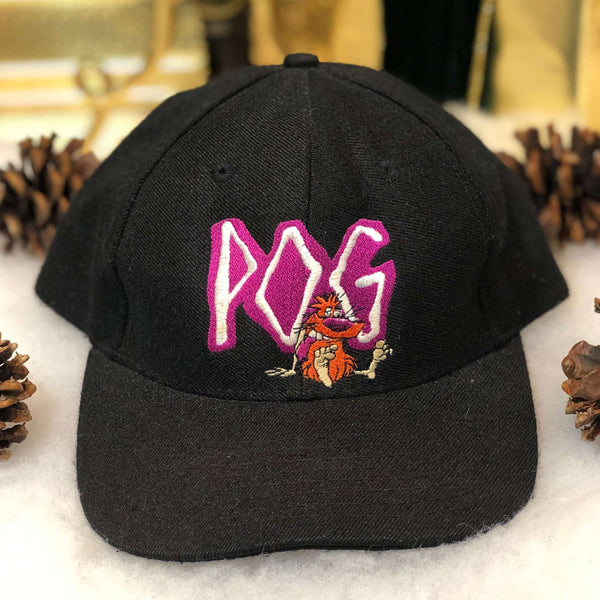 Vintage POG World Pog Federation Wool Snapback Hat