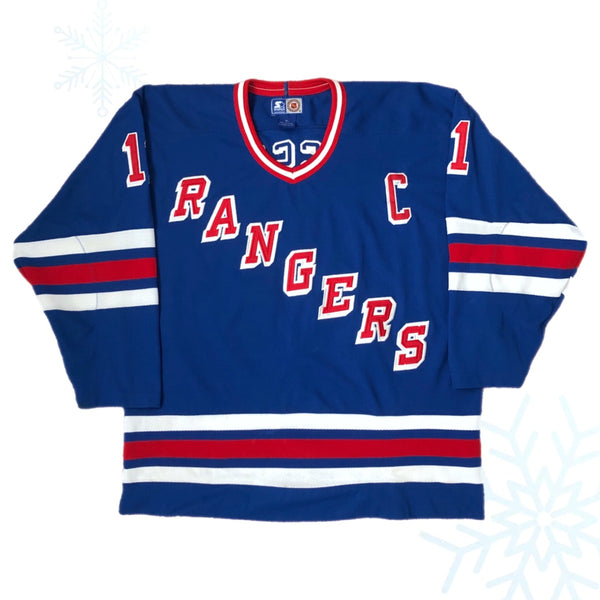 Vintage NHL New York Rangers Mark Messier Starter Jersey (XL)