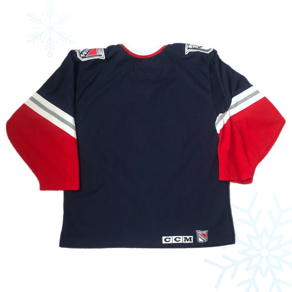 Vintage NHL New York Rangers Lady Liberty CCM Jersey (L)