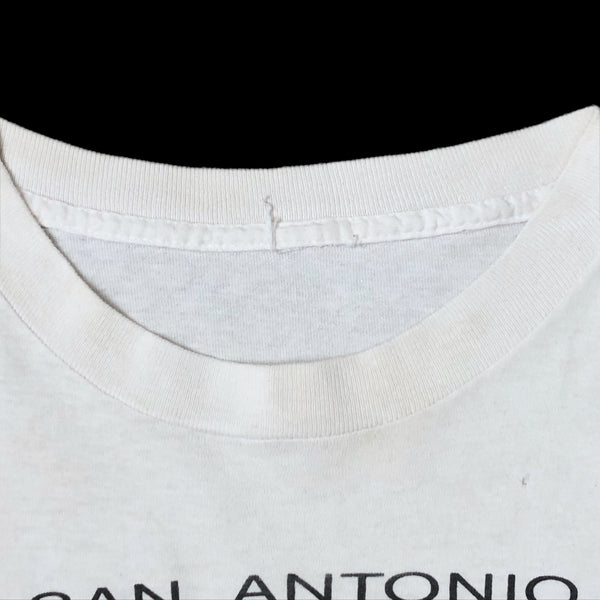 Vintage NBA San Antonio Spurs "6 Shooters" Salem Sportswear Caricature T-Shirt (M)