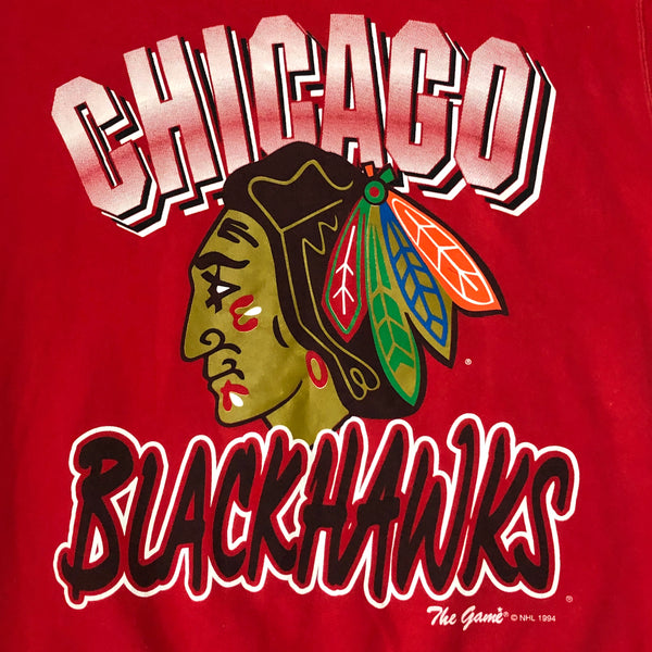 Vintage 1994 NHL Chicago Blackhawks The Game Crewneck Sweatshirt (L)