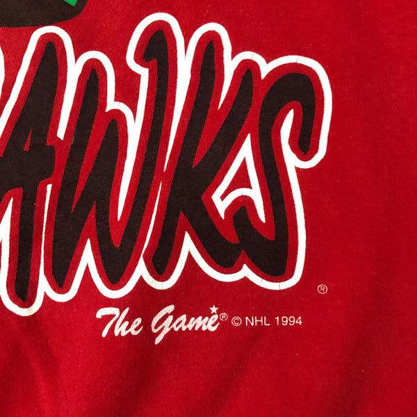 Vintage 1994 NHL Chicago Blackhawks The Game Crewneck Sweatshirt (L)