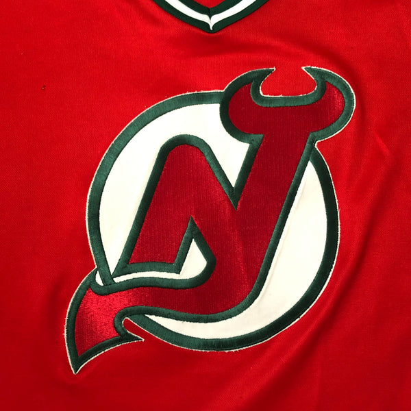 Vintage NHL New Jersey Devils CCM Maska Jersey (L)