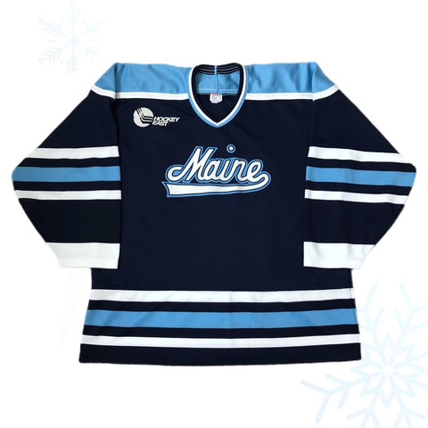 Vintage NCAA Maine Black Bears CCM Hockey Jersey (XL)