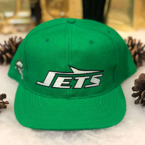 Vintage NFL New York Jets American Needle Blockhead Wool Snapback Hat