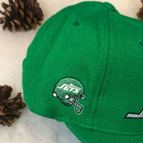 Vintage NFL New York Jets American Needle Blockhead Wool Snapback Hat