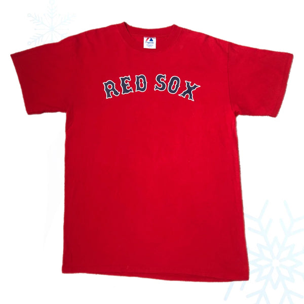 MLB Boston Red Sox Dustin Pedroia Jersey T-Shirt (L)