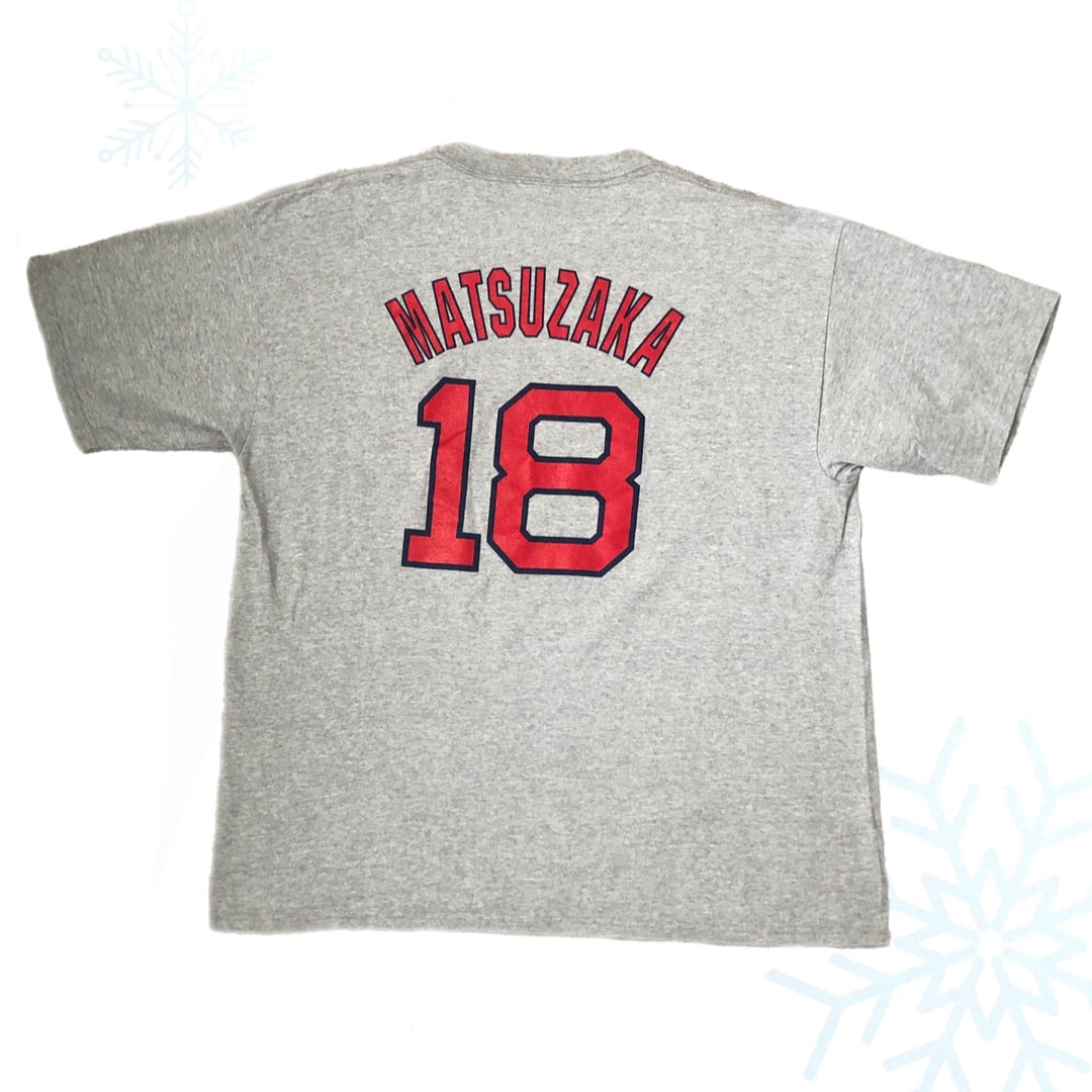MLB Boston Red Sox Daisuke Matsuzaka Jersey T-Shirt (XXL)