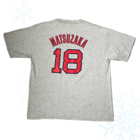 MLB Boston Red Sox Daisuke Matsuzaka Jersey T-Shirt (XXL)