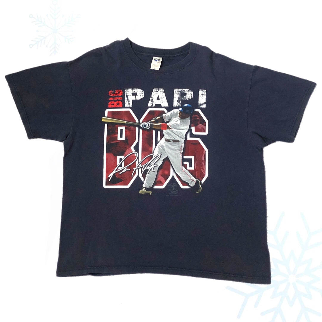 2007 MLB Boston Red Sox David Ortiz Big Papi T-Shirt (XL)