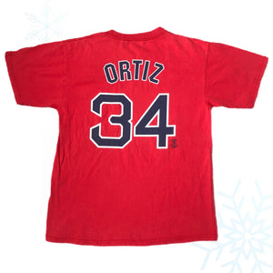 MLB Boston Red Sox David Ortiz Jersey T-Shirt (L)