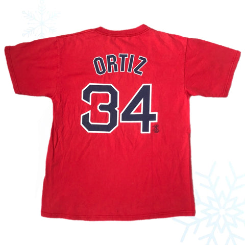MLB Boston Red Sox David Ortiz Jersey T-Shirt (L)
