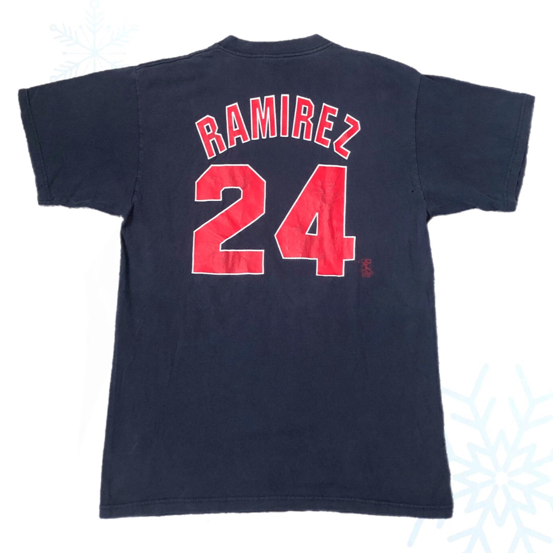 MLB Boston Red Sox Manny Ramirez Jersey T-Shirt (L)