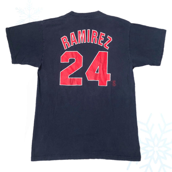 MLB Boston Red Sox Manny Ramirez Jersey T-Shirt (L)
