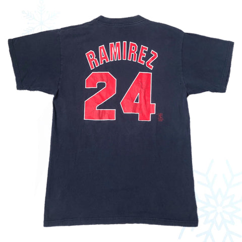 MLB Boston Red Sox Manny Ramirez Jersey T-Shirt (L)
