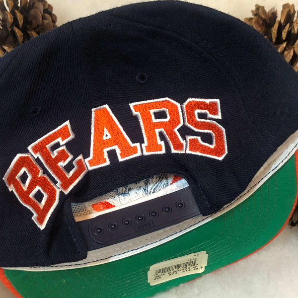 Vintage Deadstock NWOT NFL Chicago Bears American Needle Blockhead Wool Snapback Hat