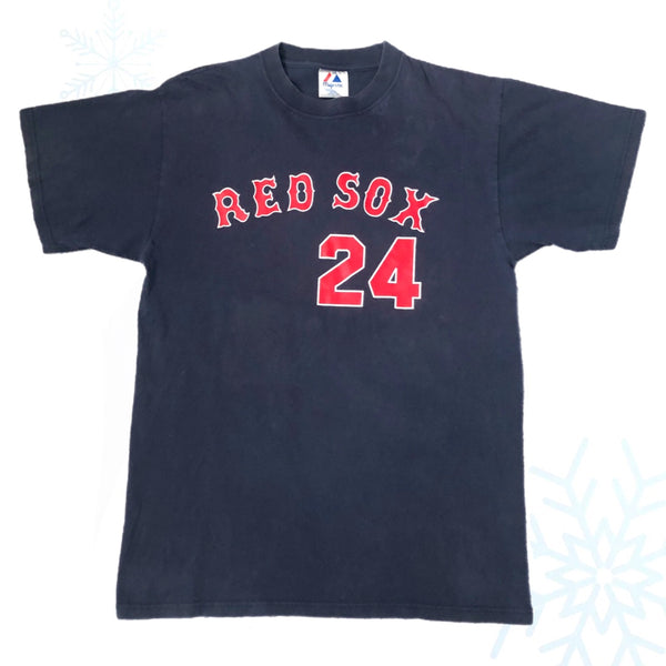 MLB Boston Red Sox Manny Ramirez Jersey T-Shirt (L)