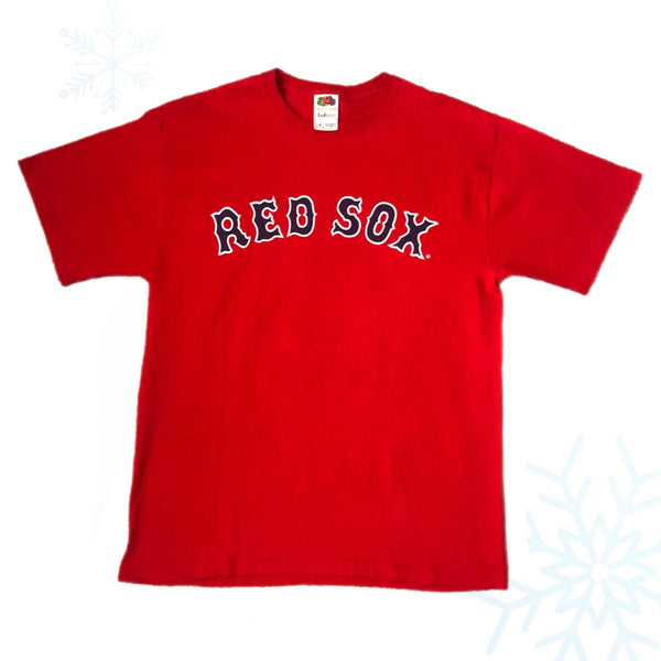 Vintage 2004 MLB Boston Red Sox Pokey Reese Jersey T-Shirt (M)