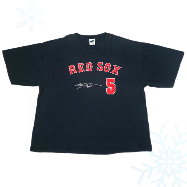 Vintage 2004 MLB Boston Red Sox Nomar Garciaparra Jersey T-Shirt (XXL)