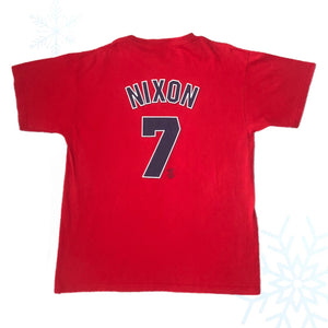 MLB Boston Red Sox Trot Nixon Jersey T-Shirt (XL)