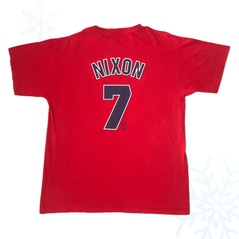 MLB Boston Red Sox Trot Nixon Jersey T-Shirt (XL)