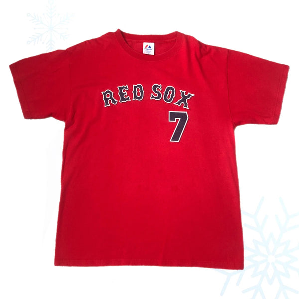 MLB Boston Red Sox Trot Nixon Jersey T-Shirt (XL)