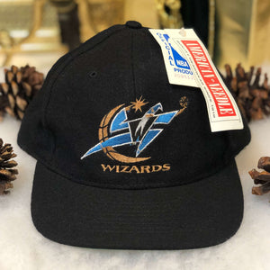 Vintage Deadstock NWT NBA Washington Wizards American Needle 100% Wool Snapback Hat